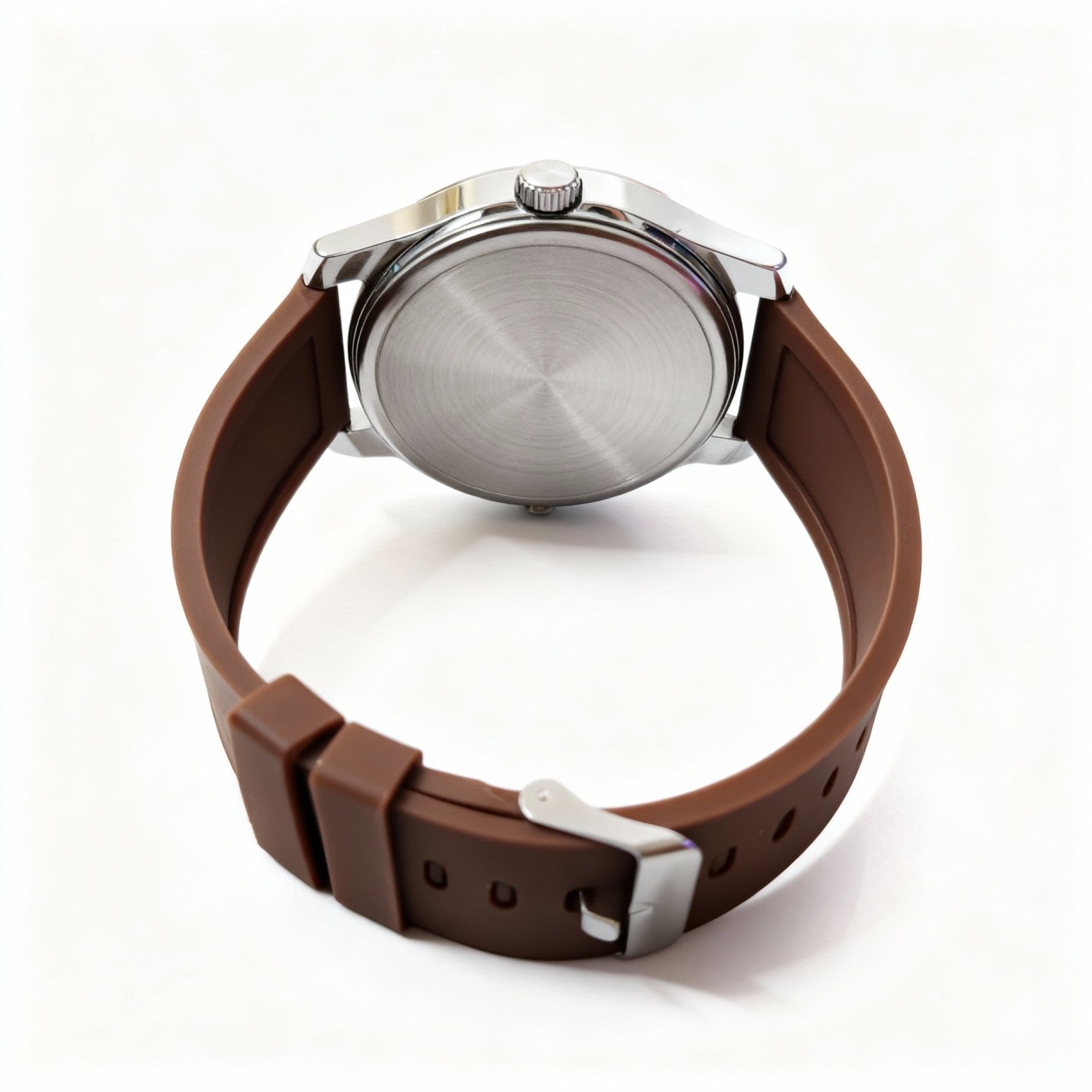 Zaptoe Brown Analog Wrist Watch