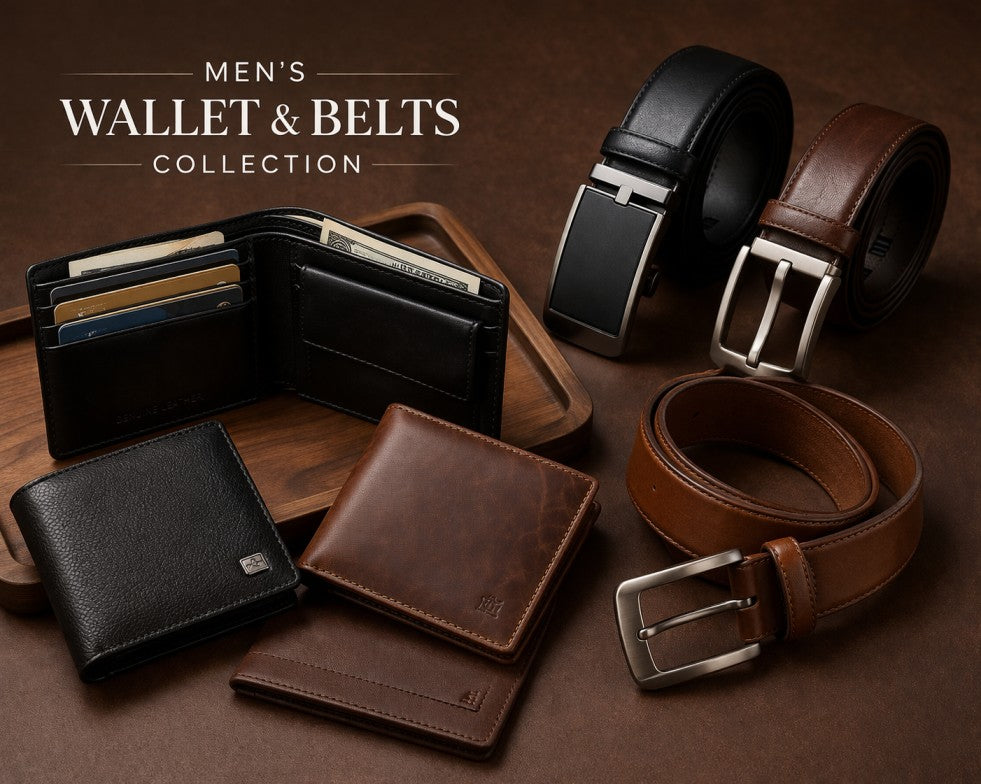Stylish Men’s Wallet And Belt